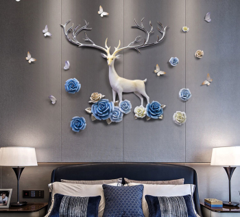 Hươu decor trang trí gắn tường DC 022