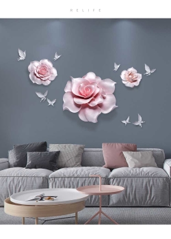 Decor hoa 3D treo tường nghệ thuật DC 029