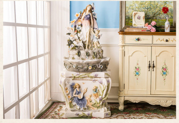 Thác nước cô gái trang trí DBA 009