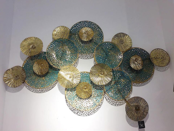 Ý Nghĩa của Tranh Sắt Treo Tường được tạo hình “Bông Sen” Tài Lộc