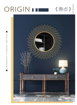 Gương trang trí gắn tường GBB 035