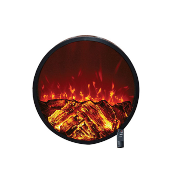 Lò sưởi 3D tròn trang trí nội thất LS 004