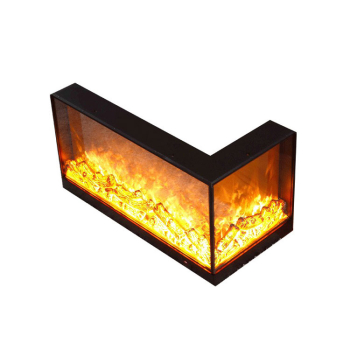 Lò sưởi trang trí 3D hình L độc đáo LS 013