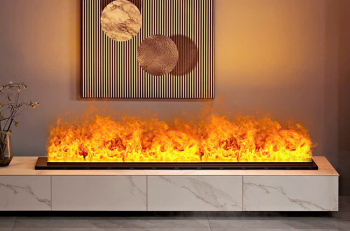 Lò Sưởi Hơi Nước 4D Đơn Sắc 0,8m