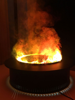 Lò sưởi trang trí 4D hình tròn L4D 007