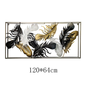 Tranh sắt lông vũ trang trí PD 254