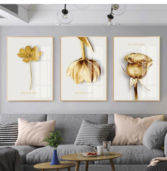 Tranh hoa 5D trang trí nội thất TGA 004