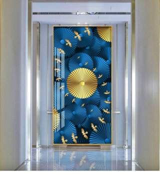 Tranh decor tráng gương 5D nhập khẩu TGA 005