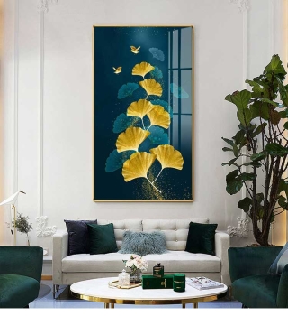 Tranh lá 5D treo tường TGA 021