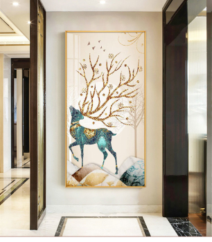 Tranh tráng gương decor 5D TGA 025