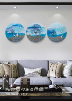 Tranh 3D trang trí phòng khách TTA 010