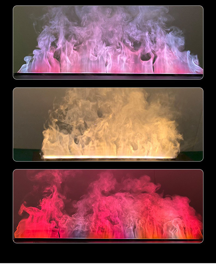 Lò sưởi hơi nước 4D 7 màu điều chỉnh qua APP L4D 006-2