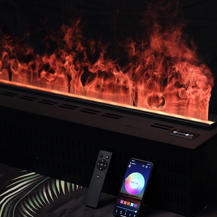 Lò sưởi hơi nước 4D 7 màu điều chỉnh qua APP L4D 006-3